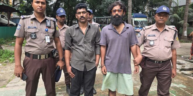 ব্যবসায়ীর কাছে চাঁদা দাবির মামলা: তানিম ও রাকিবুল রিমান্ড শেষে কারাগারে