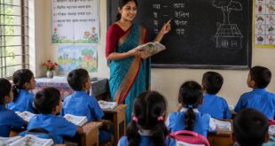 দেশের প্রাইমারি শিক্ষকদের জীবন: শ্রাবণ মেঘে ঢাকা