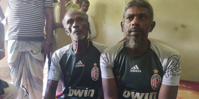 কাঁচা মাছ খেয়ে সাগরে ভেসেছেন এক মাস, যেভাবে উদ্ধার শ্রীলঙ্কার বাবা-ছেলে