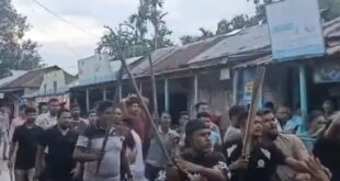 এনসিপির ওপর হামলার প্রতিবাদে কুড়িগ্রামে বিক্ষোভ, সেখানেও হামলা, আহত ২০