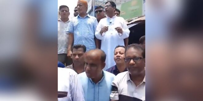 হামলার বিচার না হলে আইন নিজের হাতে তুলে নেওয়ার ঘোষণা বিএনপি নেতার