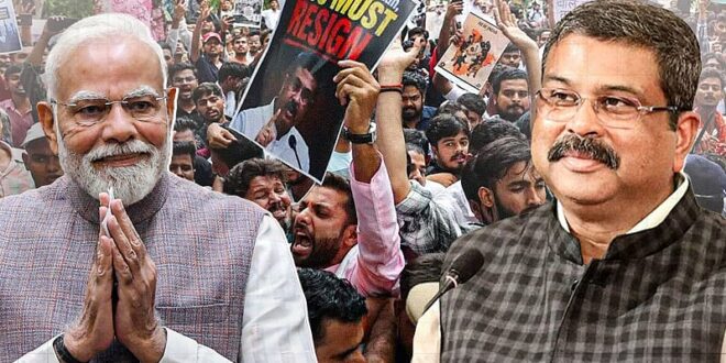 ৩৬ দিনেই আন্দোলন সফল, কেন শিক্ষামন্ত্রীকে সরালেন নরেন্দ্র মোদি?