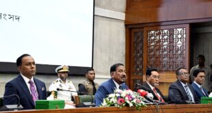 রাষ্ট্রপতি সাহাবুদ্দিনের পদত্যাগপত্র গ্রহণ, ভারপ্রাপ্ত রাষ্ট্রপতির দায়িত্ব নিলেন স্পিকার