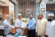 কুষ্টিয়ায় কার্যালয়ে গিয়ে ইউএনওকে ফুল দিয়ে বরণ করলেন জামায়াতের এমপি