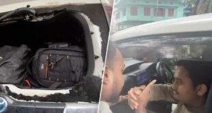 গোলাপগঞ্জে সারজিস আলমের গাড়িতে হামলা, ভেঙেছে গাড়ির কাচ