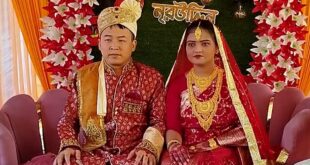 প্রেমের টানে চীন থেকে নেত্রকোনায় এসে তরুণীকে বিয়ে করল চীনা যুবক