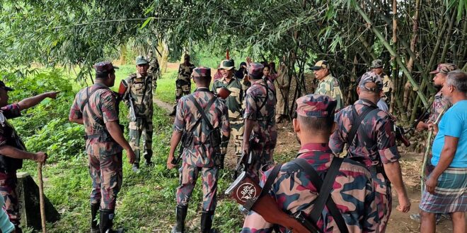 সীমান্তে ৯ নারীকে পুশ ইনের চেষ্টা রুখে দিল বিজিবি