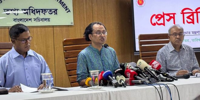 জুলাই অভ্যুত্থানে ‘সেভেন পয়েন্ট সিক্স টু’ বোরের গুলির ব্যবহার প্রশ্নে যা বললেন প্রধানমন্ত্রীর উপদেষ্টা