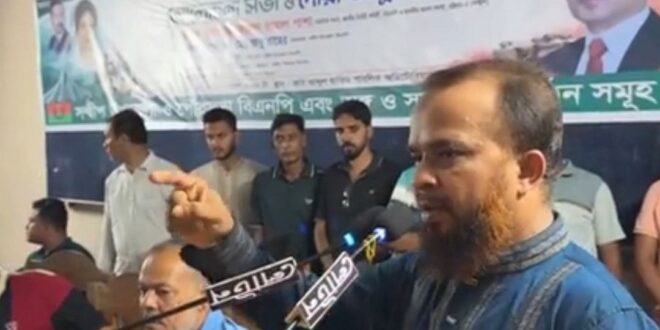 থানার ১২ এসআই মাদক ব্যবসা করছেন দাবি করে যুবদল নেতার বক্তব্য, ভিডিও ভাইরাল