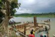 ৫০ দিন পর আড়িয়াল খাঁর তলদেশে থাকা তিতাসের লাইনের ছিদ্র মেরামত