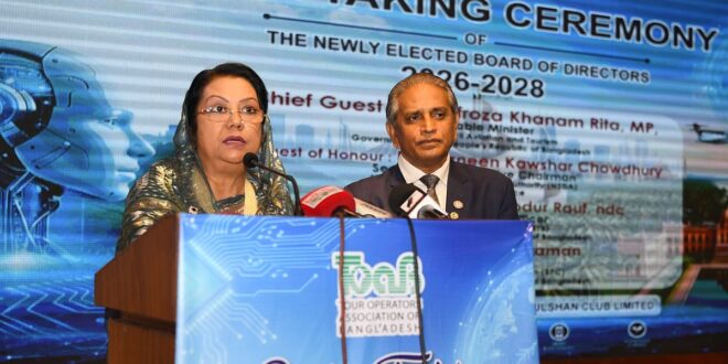পর্যটন খাতকে অর্থনীতির চালিকাশক্তি করতে কাজ করছে সরকার: বিমান ও পর্যটনমন্ত্রী