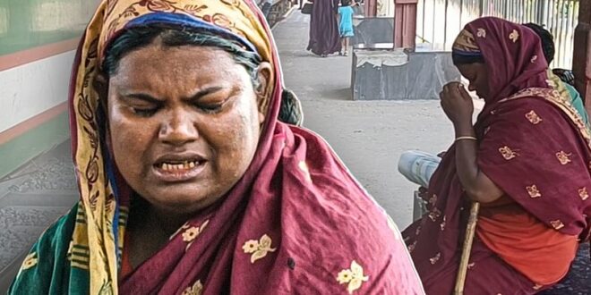 চোখে আলো নেই, গলায় সুর, প্ল্যাটফর্মে হয়েছে ঠাঁই