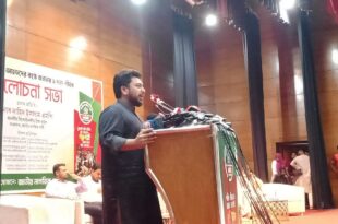 শেখ হাসিনা এলে বিমানবন্দর থেকে সরাসরি ফাঁসির মঞ্চে: নাহিদ ইসলাম