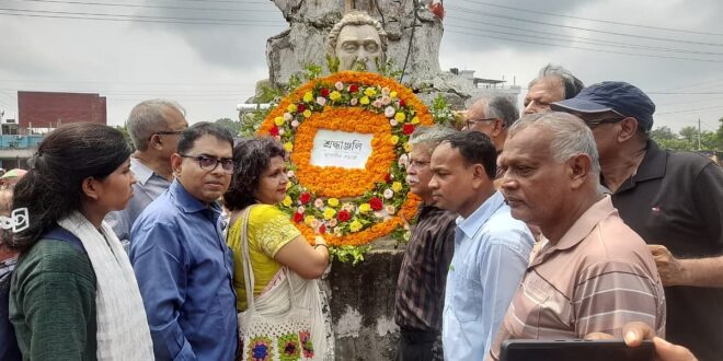 ঝিনাইদহে বীরশ্রেষ্ঠ হামিদুর রহমানের ভাস্কর্য পুনর্নির্মাণের দাবি নাগরিক প্রতিনিধিদলের