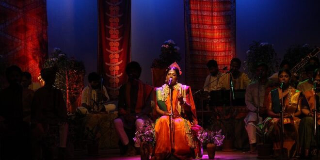 শ্রাবণসন্ধ্যায় শ্যামার সুরে ছন্দে রবীন্দ্রনাথকে সশ্রদ্ধ স্মরণ