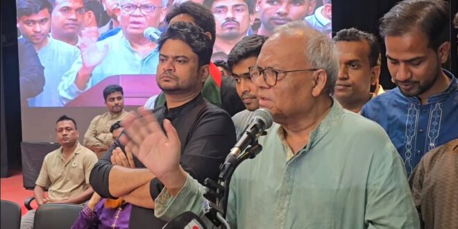 তরুণ নেতাদের বক্তব্যে শেখ হাসিনার অপসংস্কৃতির প্রতিফলন দেখা যাচ্ছে: রিজভী